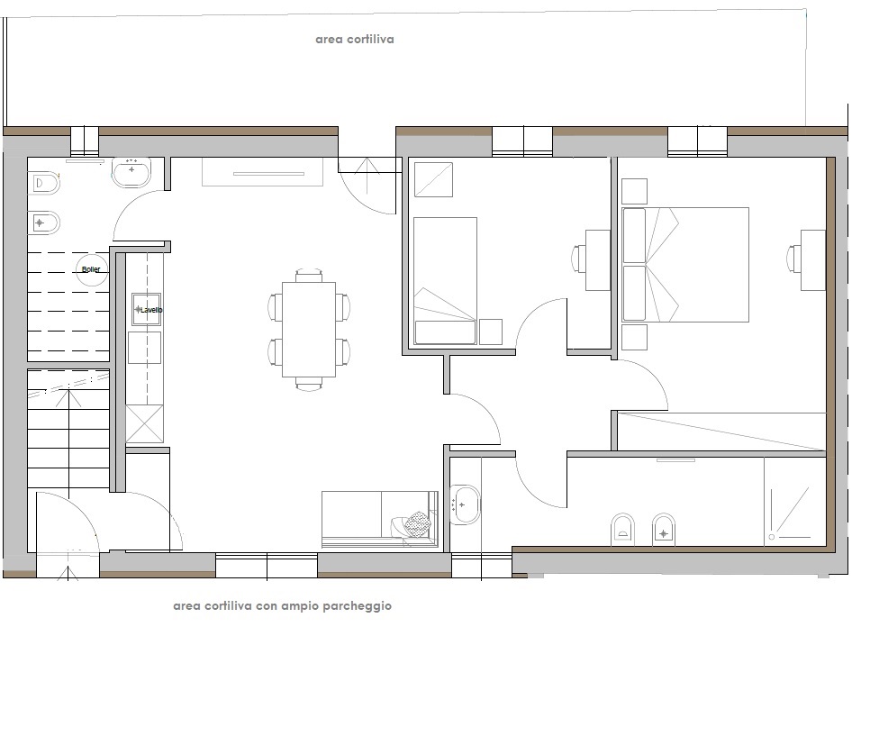 Appartamento Piano Terra - Pianta